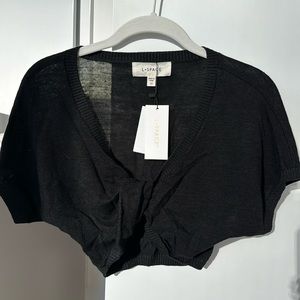 NWT L*space Riley Top in Black size XS